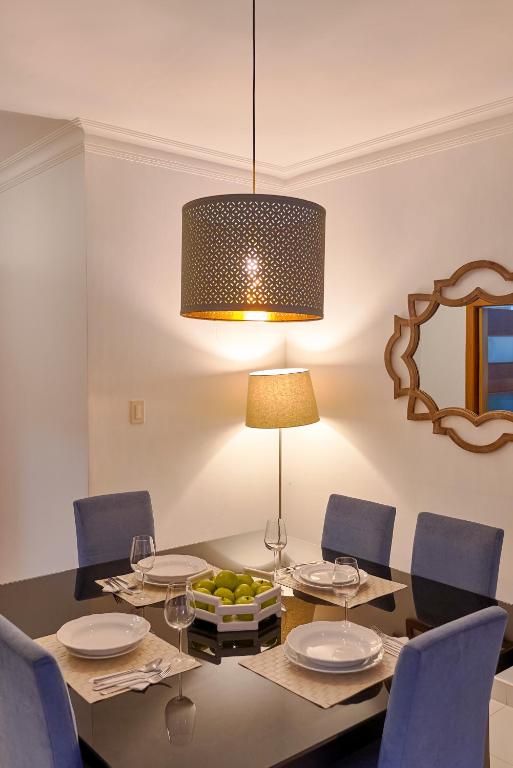Posezení v ubytování Apartamento en zona privilegiada de Santo Domingo RD