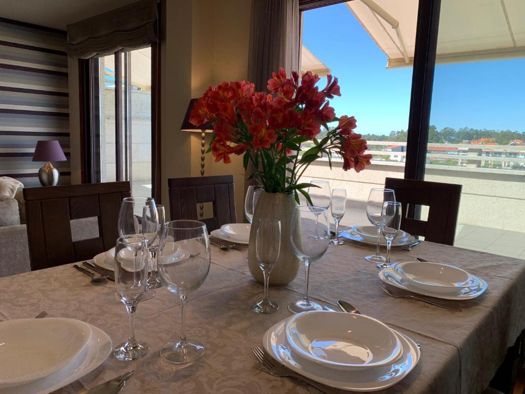 Fotografie z fotogalerie ubytování CANELAS SUITES ÁTICO Amplias Terrazas v destinaci Sanxenxo