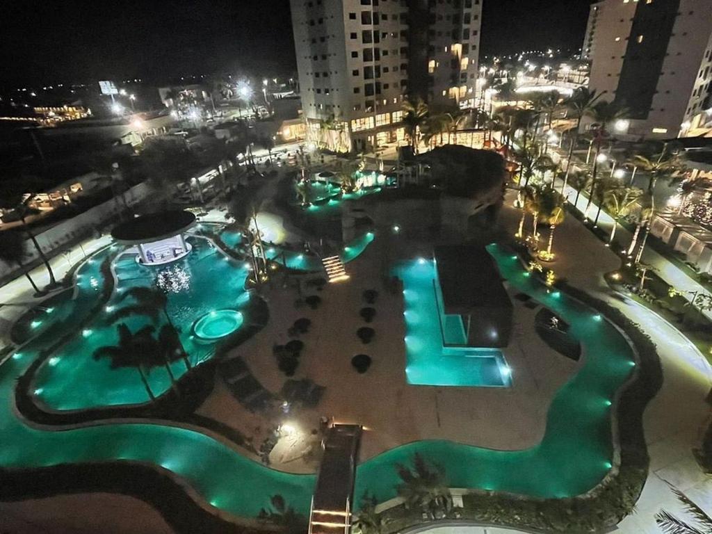 Bazén v ubytování Salinas Premium Resort nebo v jeho okolí