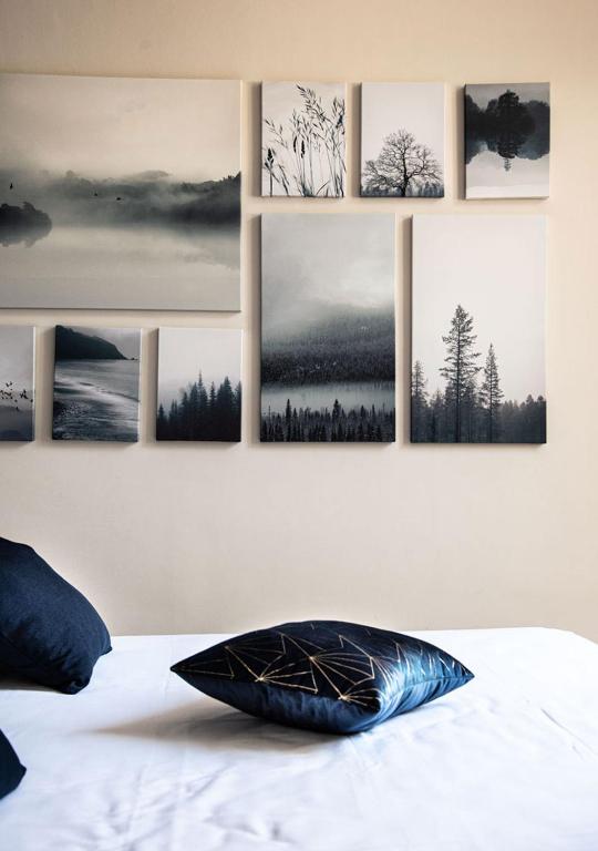 A bed or beds in a room at A casa di Miranda