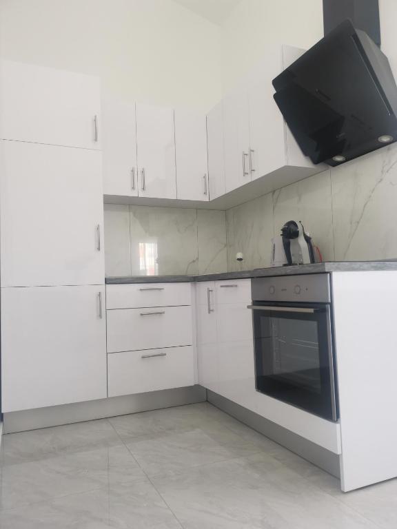 Kuchnia lub aneks kuchenny w obiekcie Vrsi Apartments