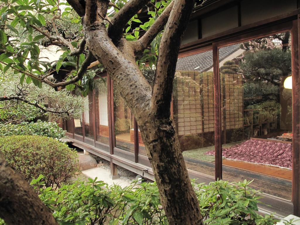 Zahrada ubytování Guesthouse Nara Backpackers