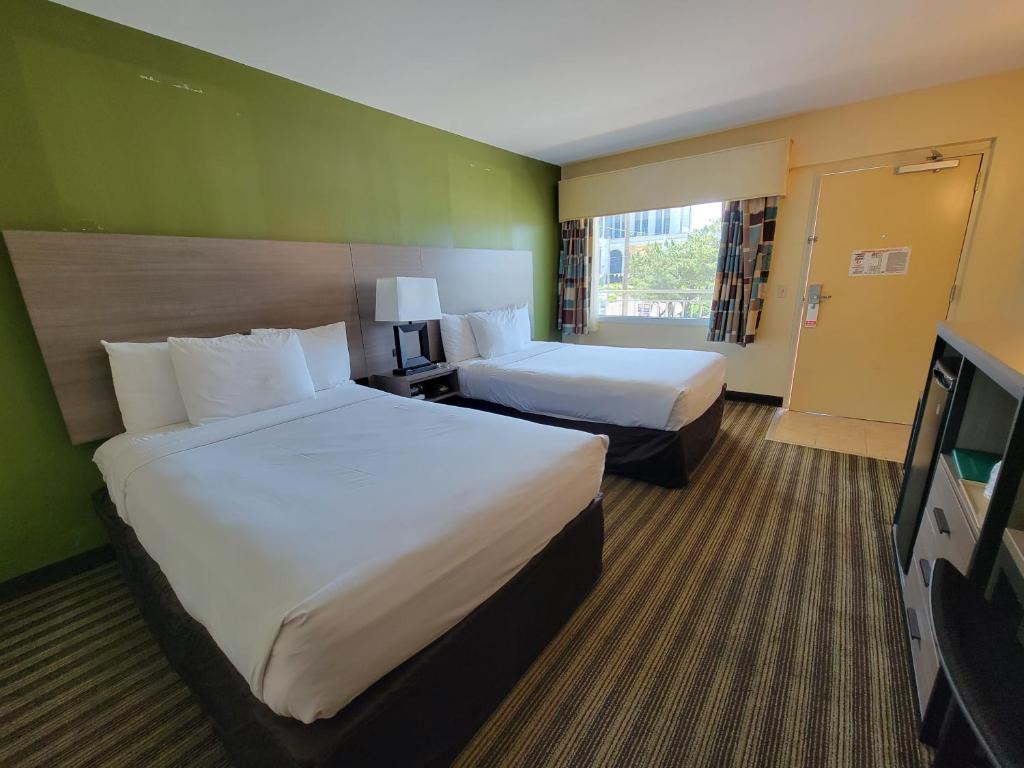 Quality Inn Flamingo - Standaardkamer Met Twee Tweepersoonsbedden - Niet -roken