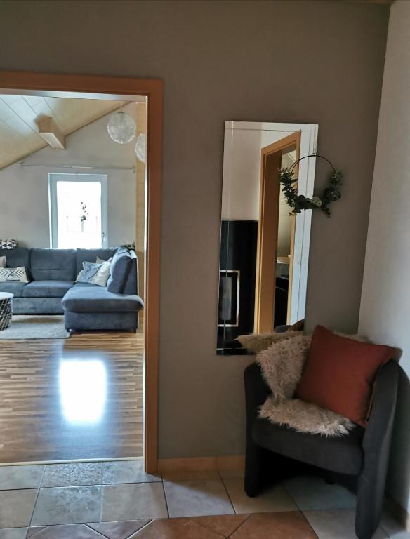 Posezení v ubytování Apartment Hasselstrasse