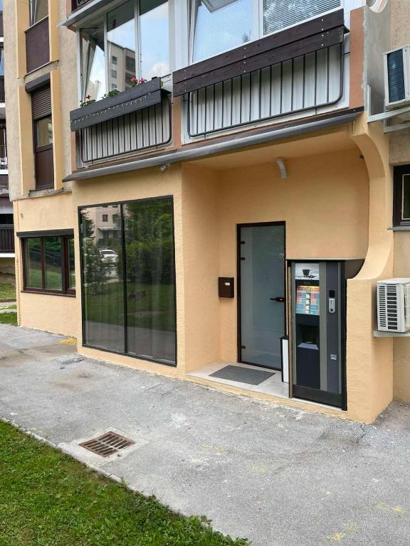 Budova, kde se apartmán nachází