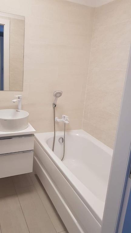 Kúpeľňa v ubytovaní Apartamenty Gdańsk Angielska Grobla