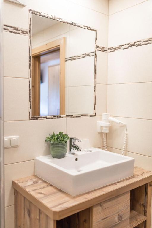 Kúpeľňa v ubytovaní Lohningbauer