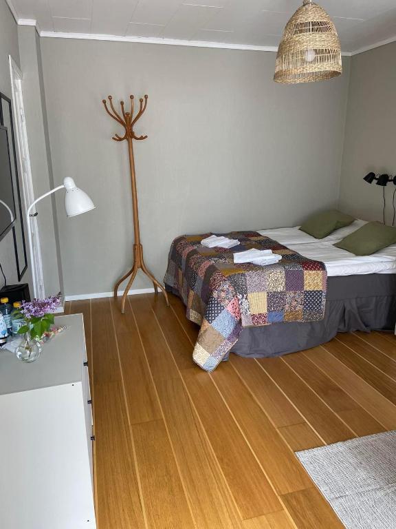 Postel nebo postele na pokoji v ubytování Villa Löfström
