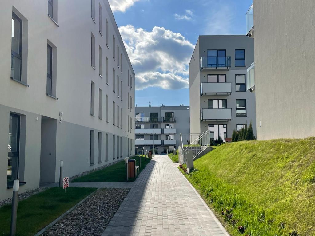 Budova, v ktorej sa apartmán nachádza