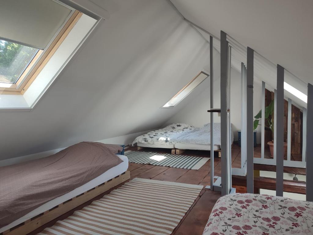 Postel nebo postele na pokoji v ubytování Balkan Retreat
