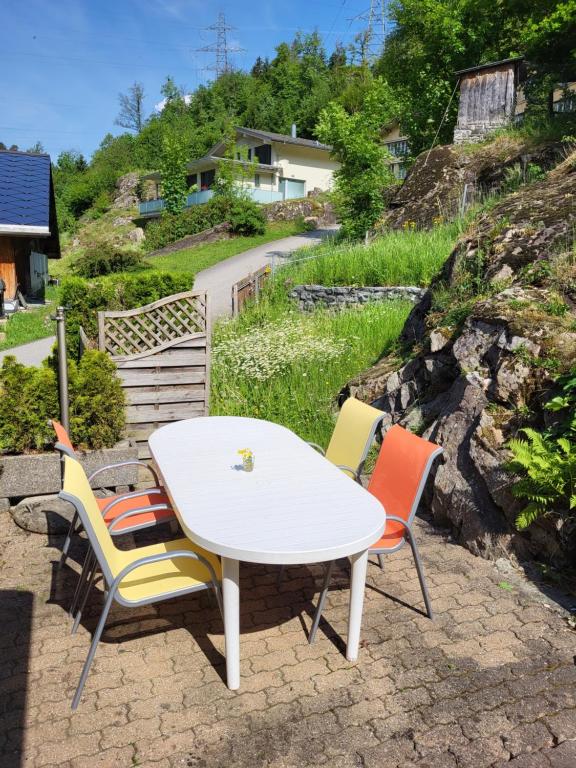 Zahrada ubytování Chalet Am Fels