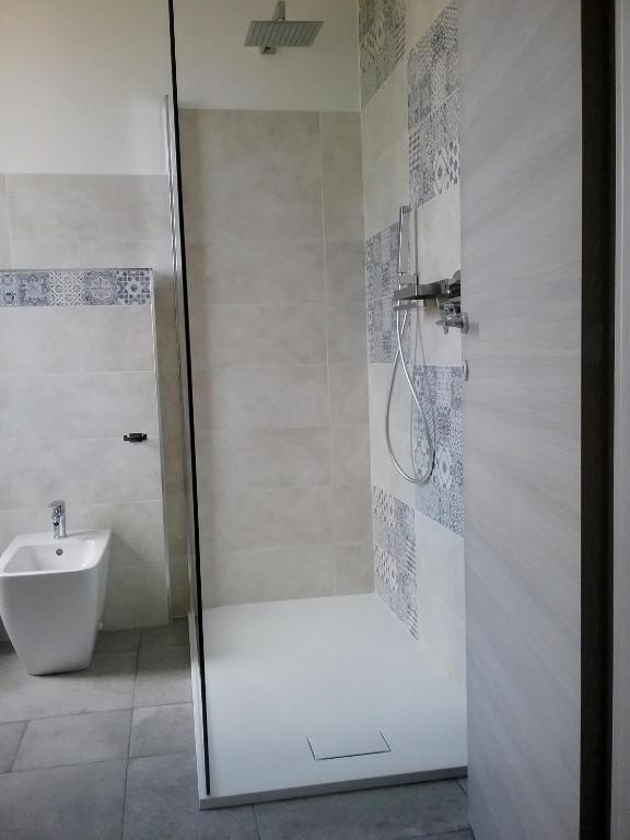 Koupelna v ubytování B&B da Rosella