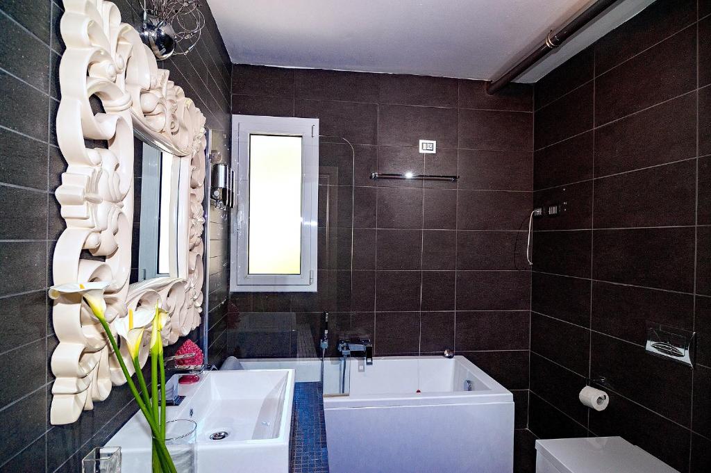 Koupelna v ubytování Maison27