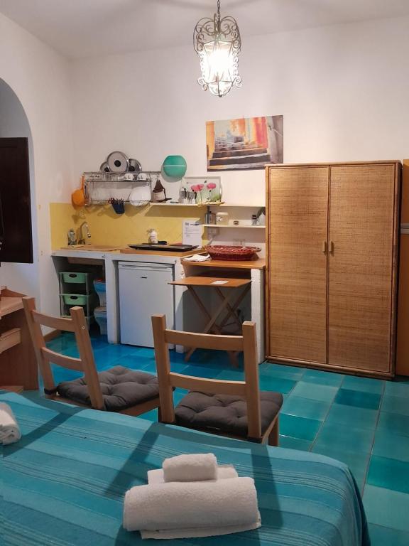 Kuchyňa alebo kuchynka v ubytovaní La Panatica al centro storico
