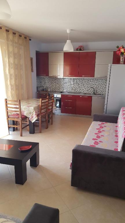 Sarrande, big one bedroom apartment at the center
