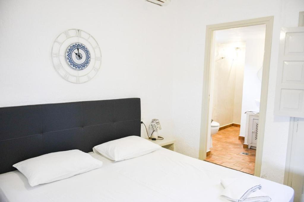 Postel nebo postele na pokoji v ubytování Apartment Nektarios