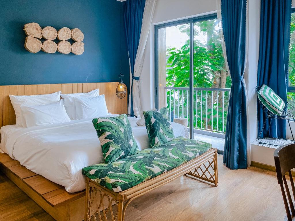 Giường trong phòng chung tại Seaforest Hotel by Haviland