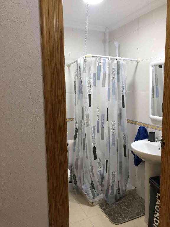A bathroom at Magnificent Apartment Mar de Cristal, Pl Baja, Urb private, leisure and swim n01