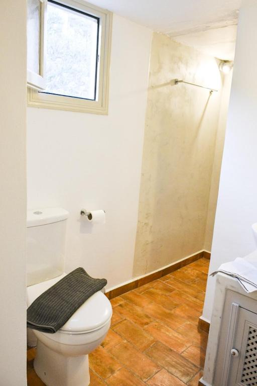Koupelna v ubytování Apartment Nektarios