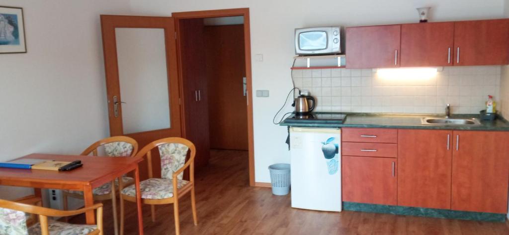 Kuchnia lub aneks kuchenny w obiekcie Penzion Ratmírák