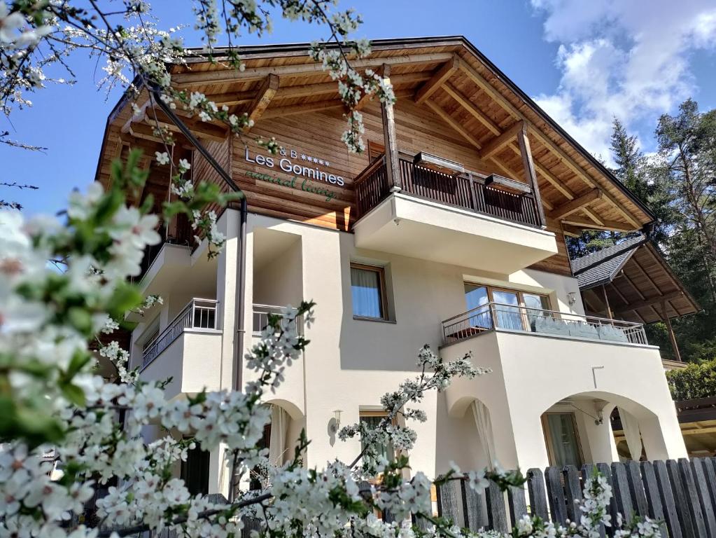 Budova, kde se bed and breakfast nachází