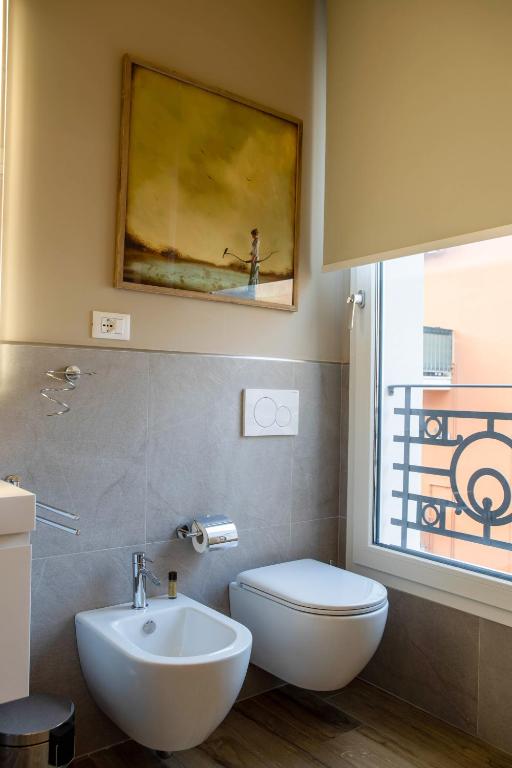 Łazienka w obiekcie Vespasiani Suites