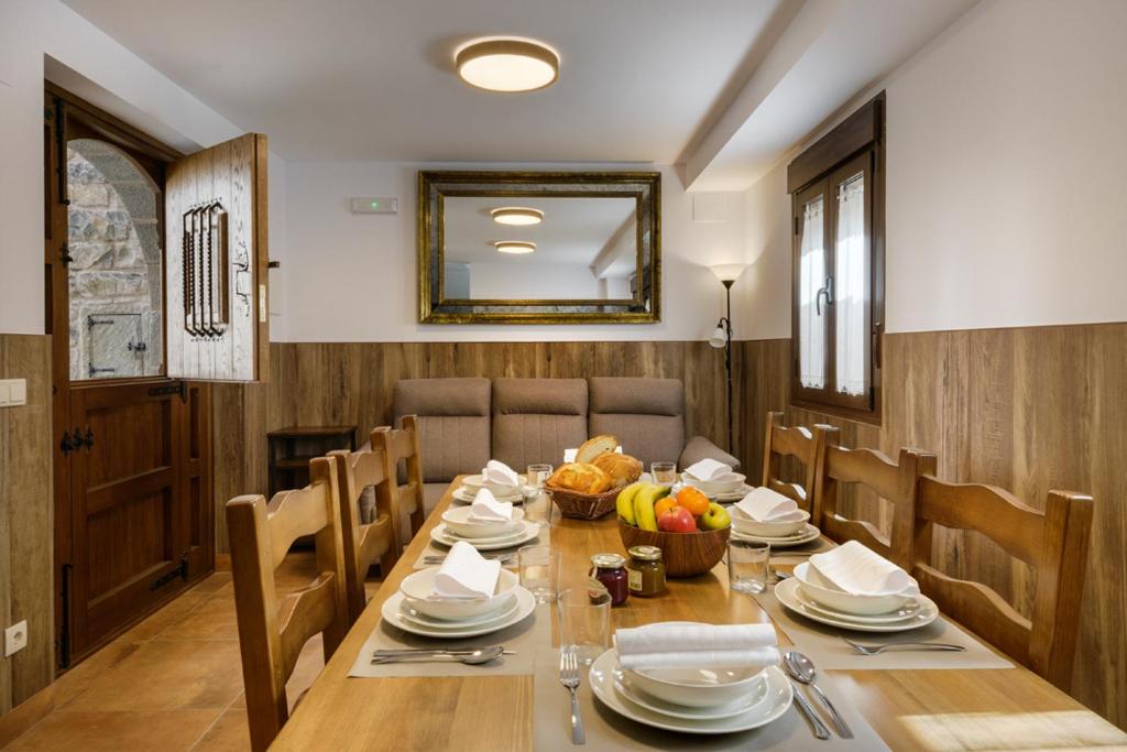 Posezení v ubytování CASA LO PIPAU