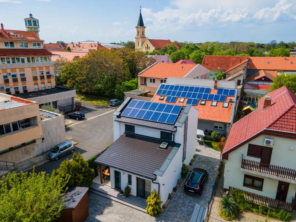 Budova, kde se ubytování v soukromí nachází