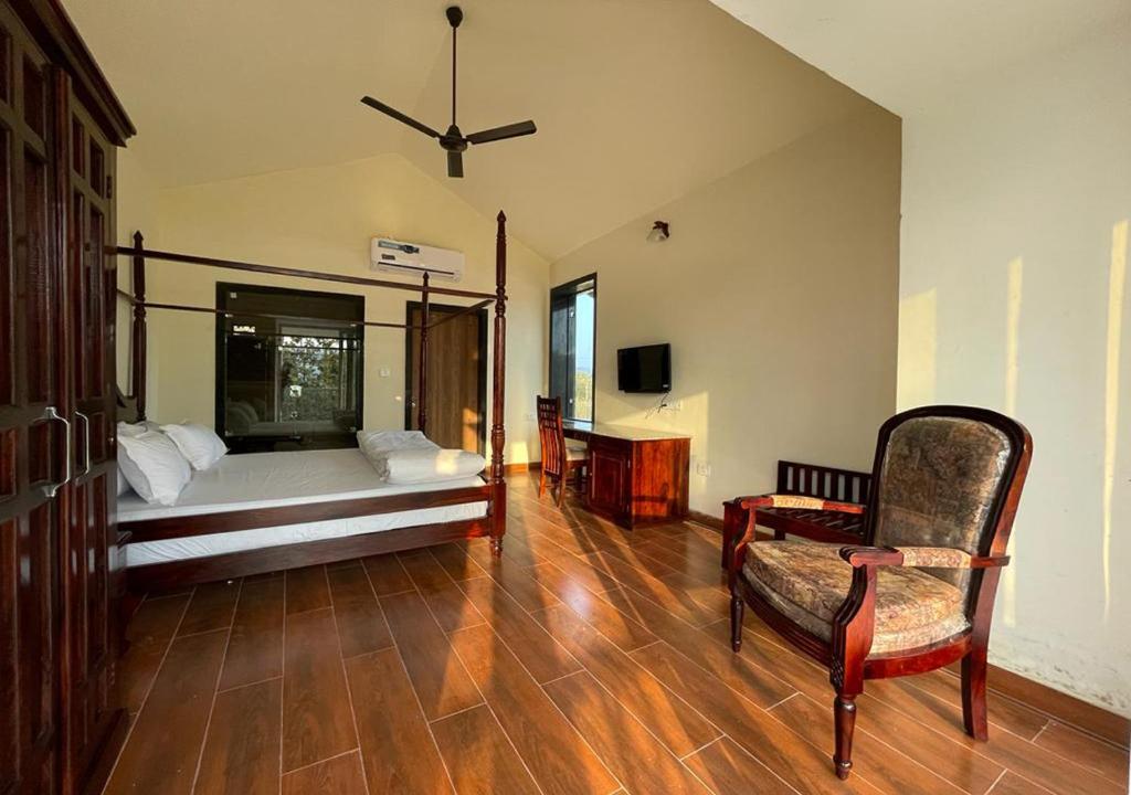 TV a/nebo společenská místnost v ubytování Las Cabanas Resort
