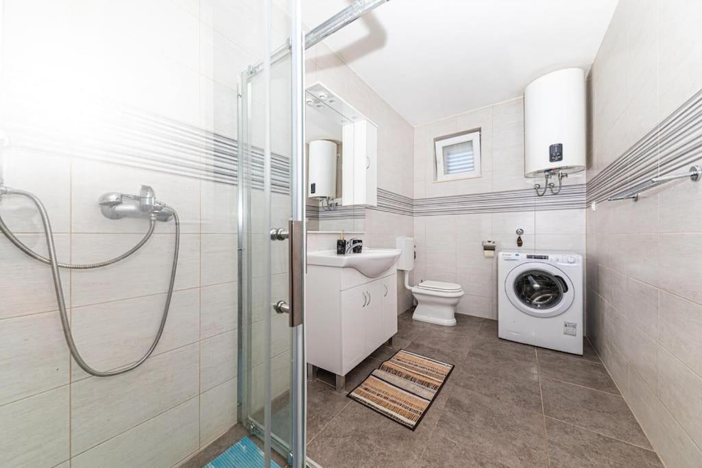 Kúpeľňa v ubytovaní Villa Dišpet