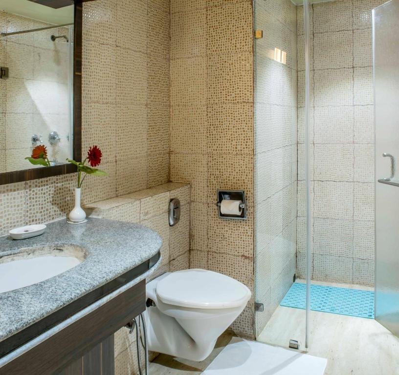 Koupelna v ubytování The Citi Residenci Hotel - Durgapur