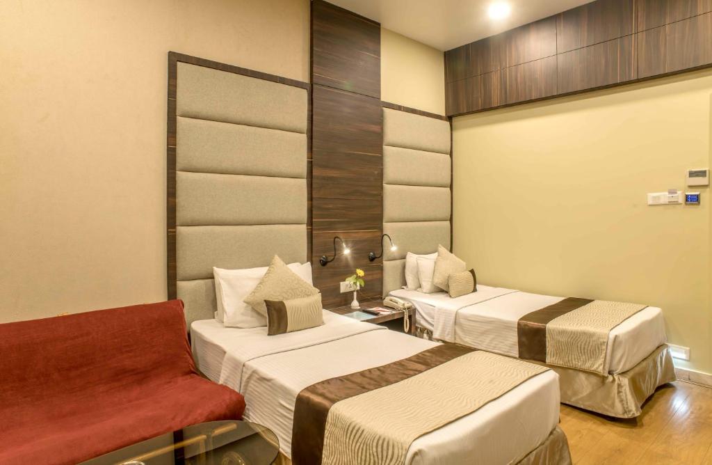 Posezení v ubytování The Citi Residenci Hotel - Durgapur