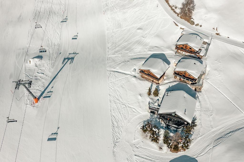 Lauchernalp Resort Residences v zimě
