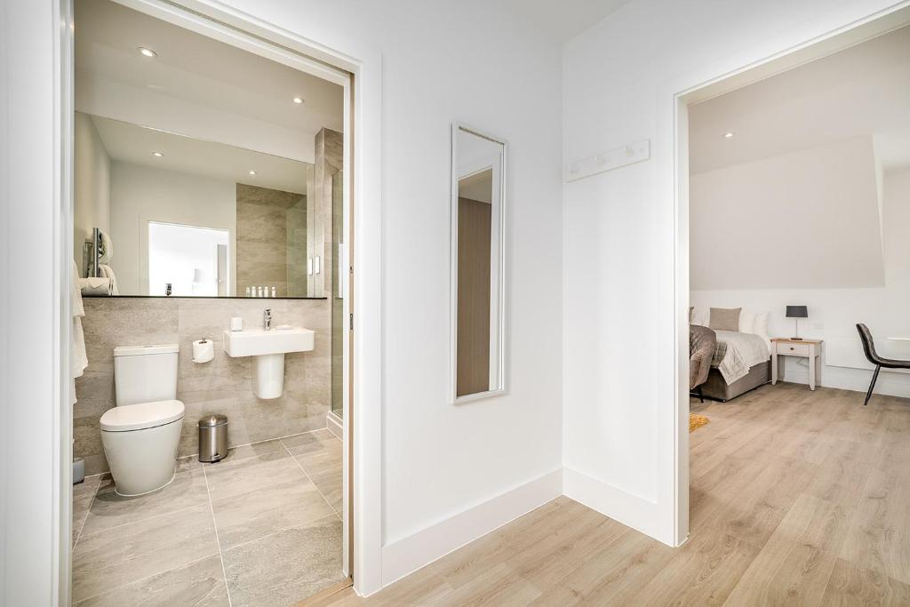 Koupelna v ubytování Citystay - Finch House