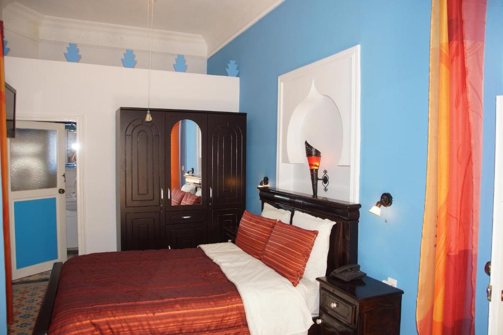 Riad Ksar El Jadida Maroc - Doppelzimmer Mit Balkon