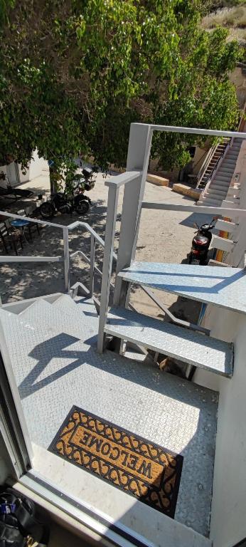Balkón nebo terasa v ubytování Platia Studios