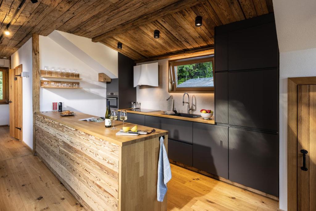 Kuchyň nebo kuchyňský kout v ubytování residenz5360