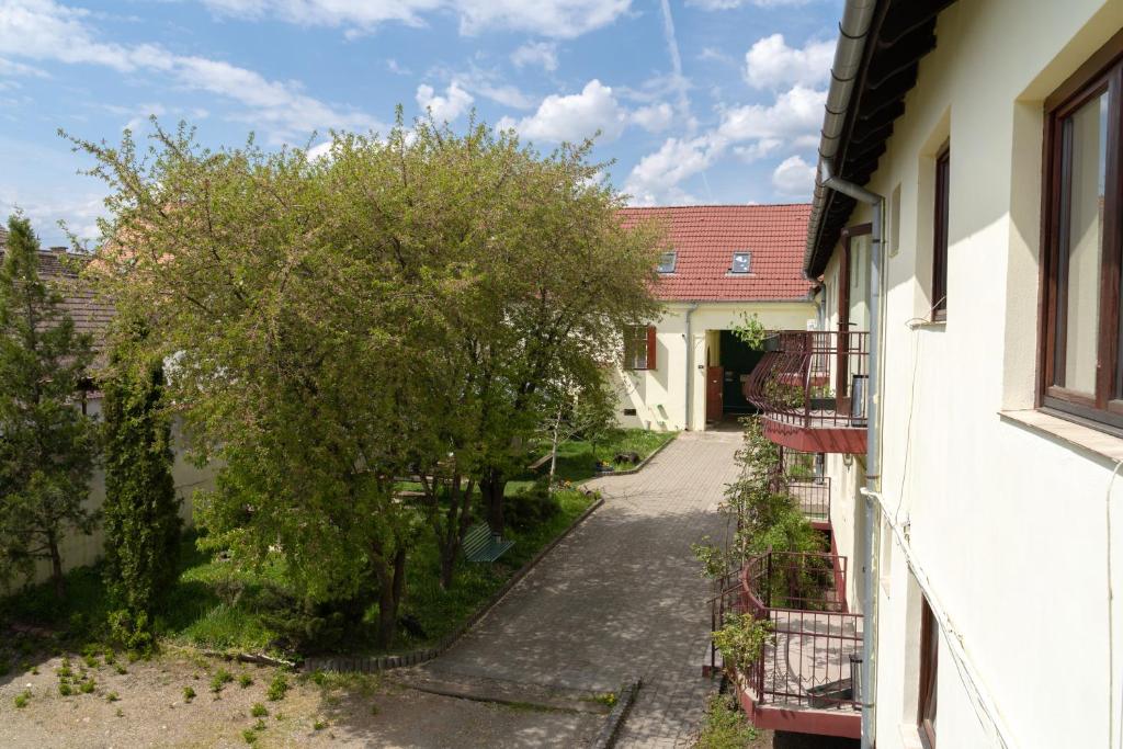 Budova, kde se penzion nachází