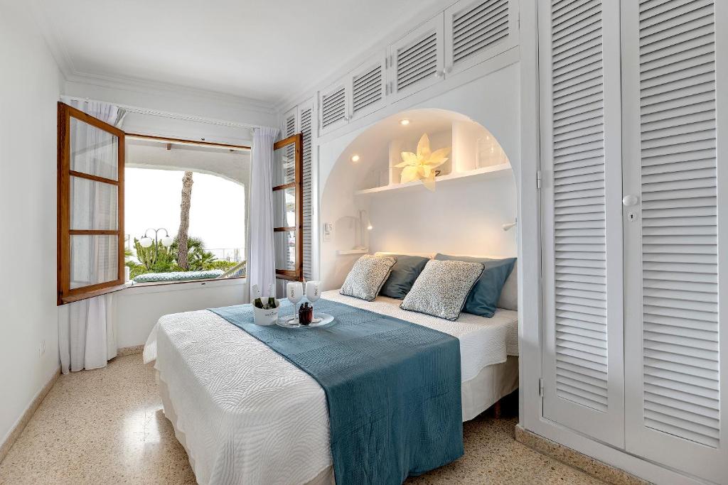 Postel nebo postele na pokoji v ubytování Apartment Carabela I