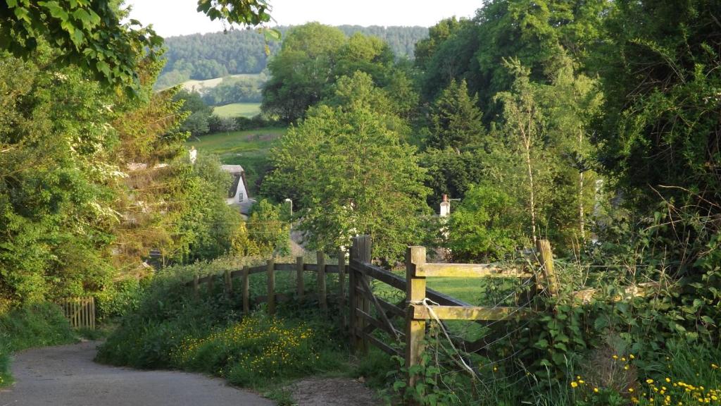 Gallery image of Luxury log cabin with views of the Devon countryside in Honiton