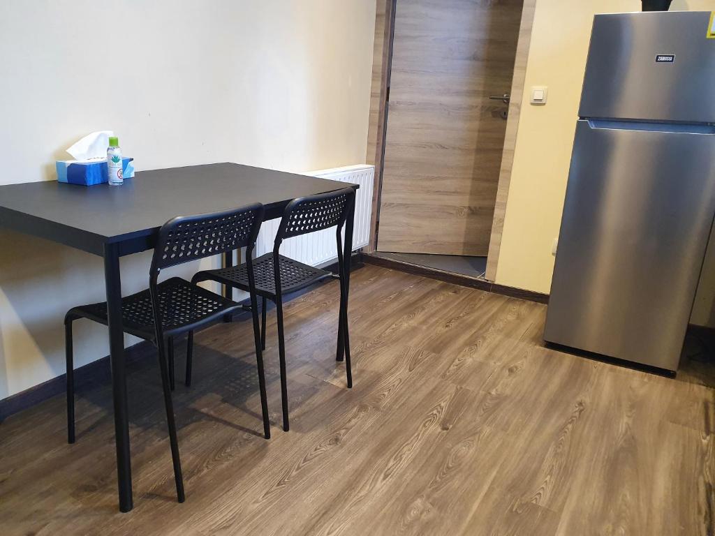 Kuchyň nebo kuchyňský kout v ubytování Right choice room