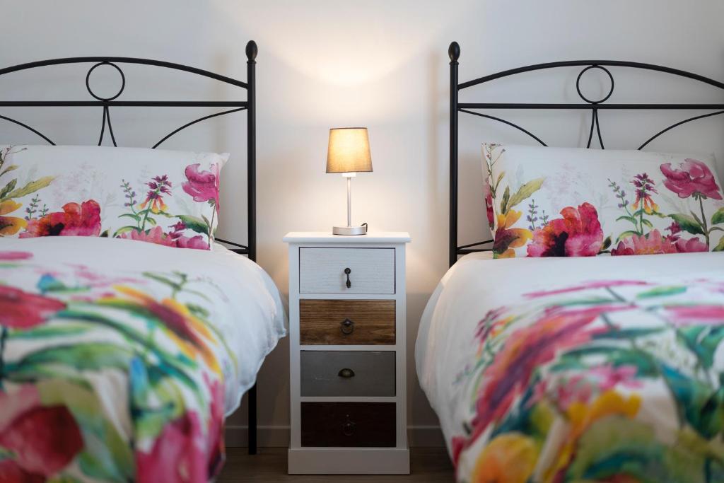 Postel nebo postele na pokoji v ubytování Agriturismo Bressani