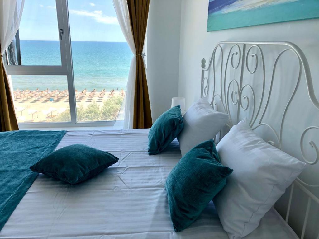 Ένα ή περισσότερα κρεβάτια σε δωμάτιο στο Apartel Serenity View 46
