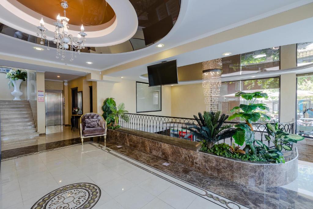 Vstupní hala nebo recepce v ubytování GNS Hotel