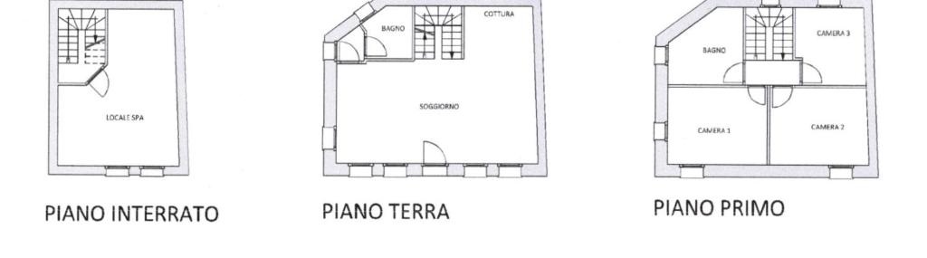 The floor plan of Chalet Resort Sozzine