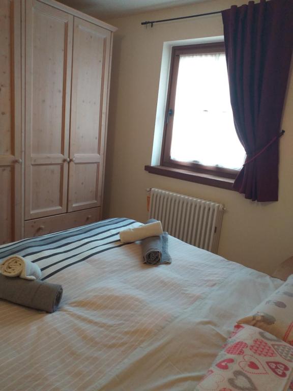 Łóżko lub łóżka w pokoju w obiekcie Love chalet