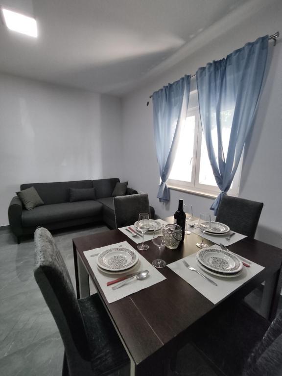 Posezení v ubytování Apartman Lu