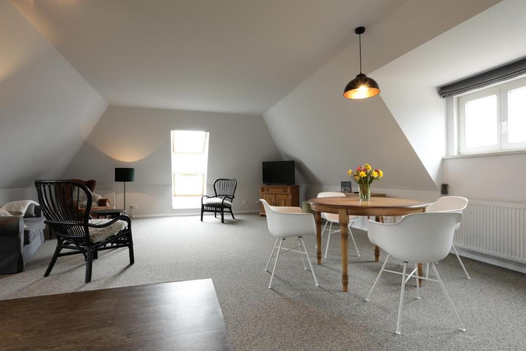 Posezení v ubytování Lieblingsplatz Bohlendorf Rügen