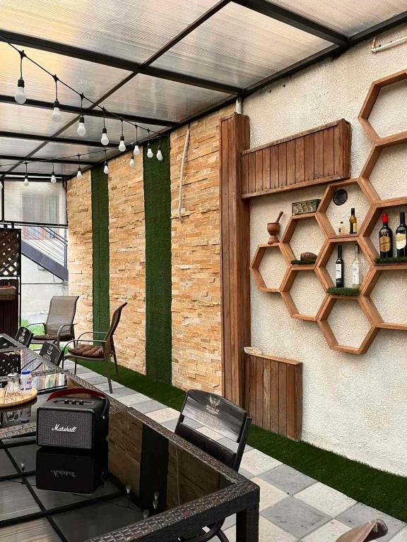 Posezení v ubytování Hotel Bagineti