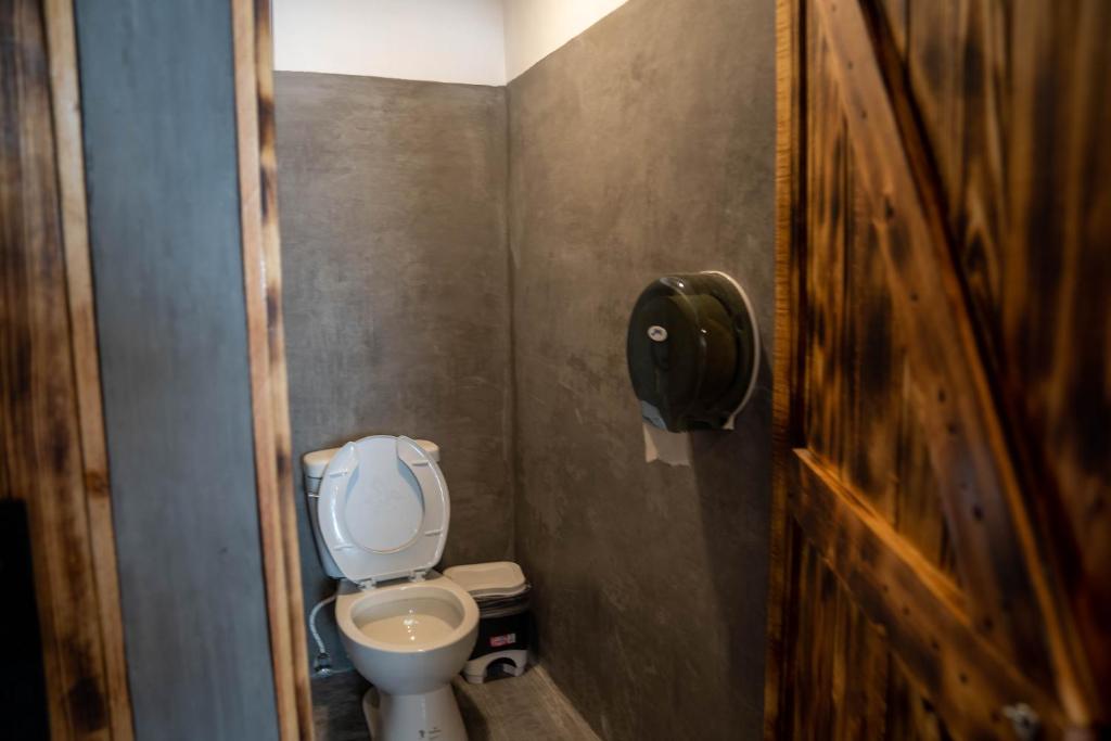 Koupelna v ubytování Hostel Oryx Tulum
